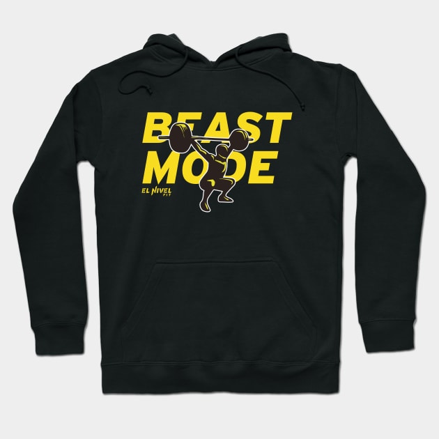 BEAST MODE Weightlifting Hoodie by EL NIVEL FIT